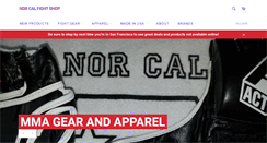 Desktop Screenshot of norcalfightshop.com