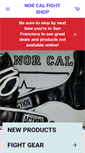 Mobile Screenshot of norcalfightshop.com